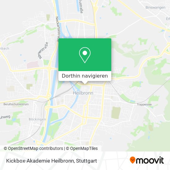 Kickbox-Akademie Heilbronn Karte