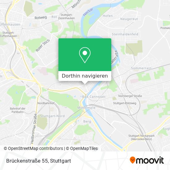 Brückenstraße 55 Karte