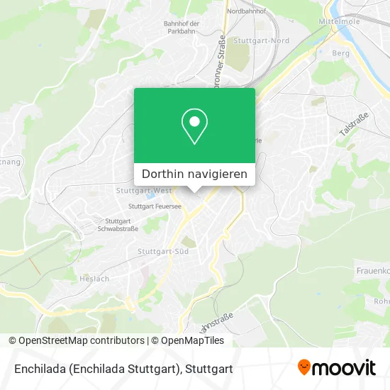 Enchilada (Enchilada Stuttgart) Karte