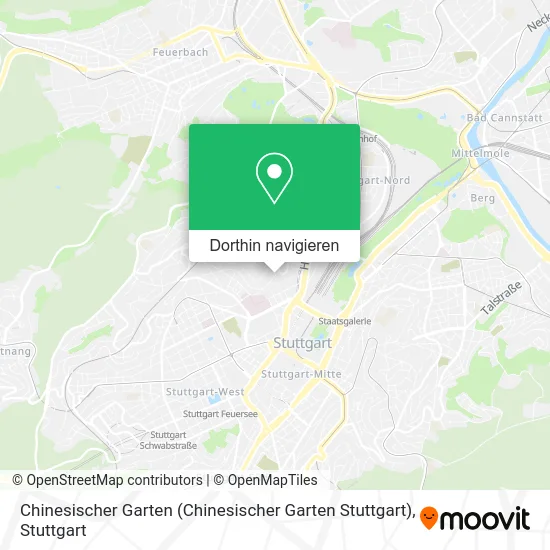 Chinesischer Garten (Chinesischer Garten Stuttgart) Karte
