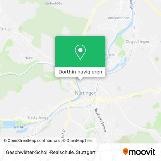 Geschwister-Scholl-Realschule Karte