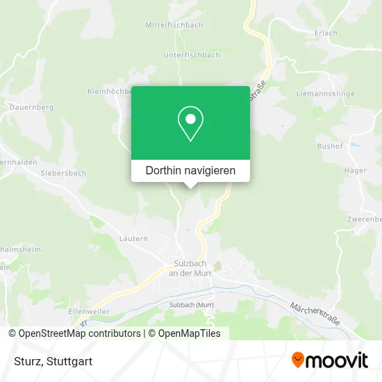 Sturz Karte