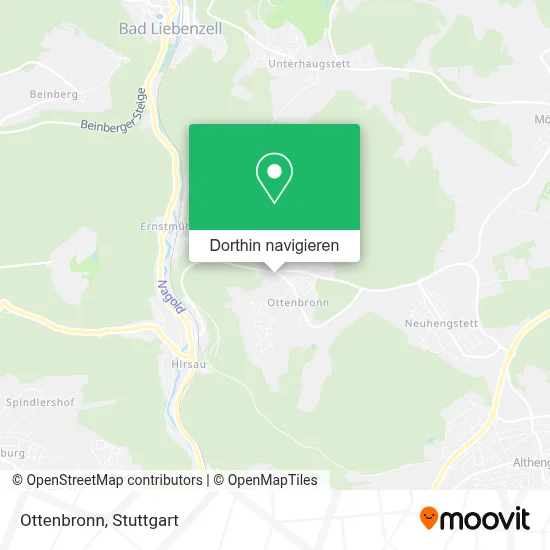 Ottenbronn Karte