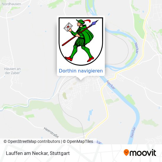 Lauffen am Neckar Karte