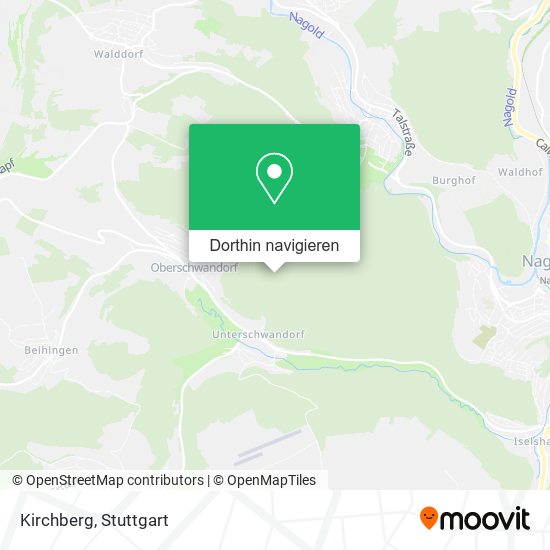 Kirchberg Karte