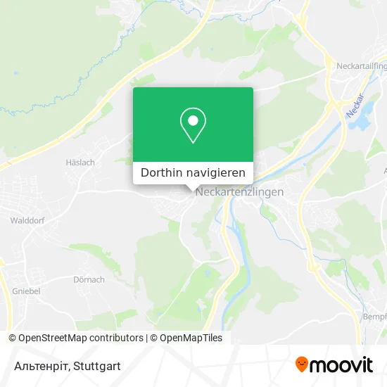 Альтенріт Karte