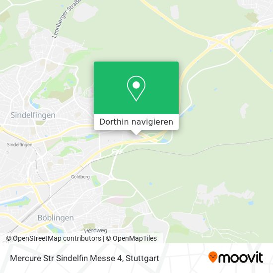 Mercure Str Sindelfin Messe 4 Karte