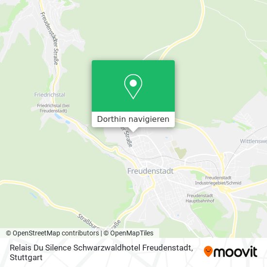 Relais Du Silence Schwarzwaldhotel Freudenstadt Karte