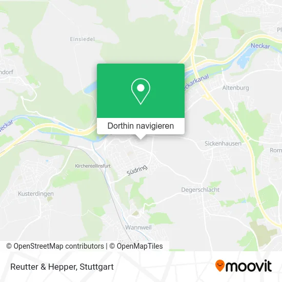 Reutter & Hepper Karte