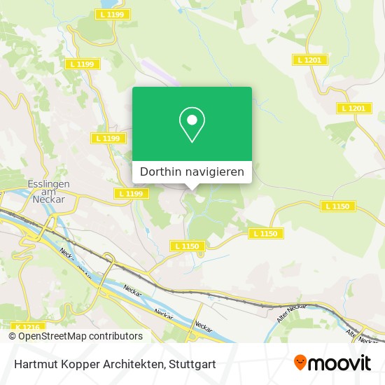 Hartmut Kopper Architekten Karte