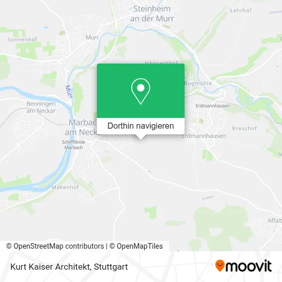 Kurt Kaiser Architekt Karte