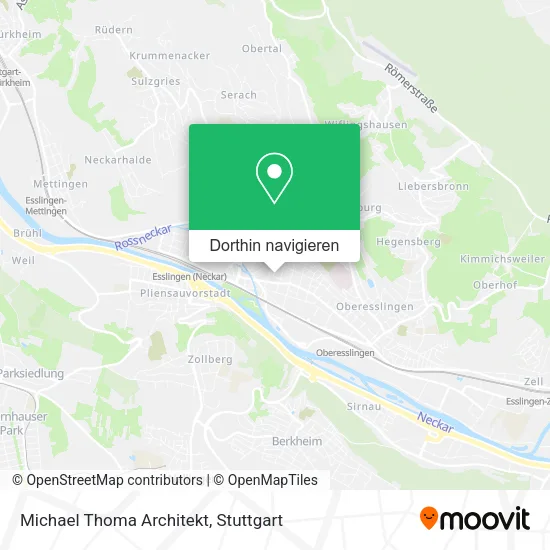 Michael Thoma Architekt Karte