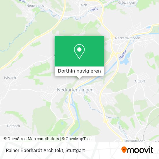 Rainer Eberhardt Architekt Karte