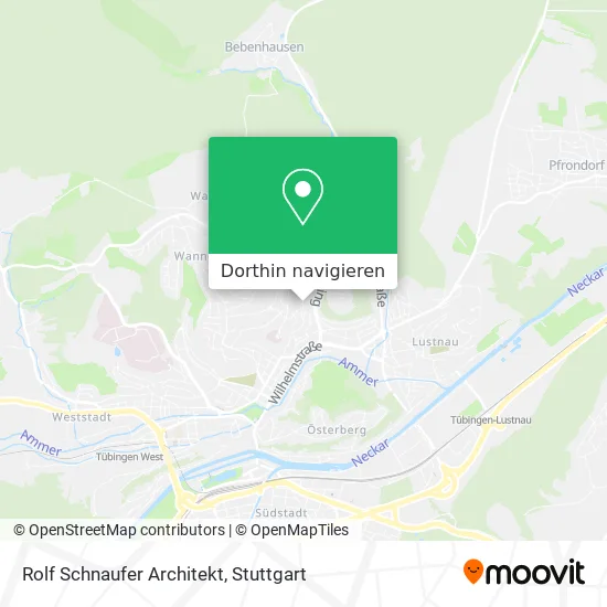 Rolf Schnaufer Architekt Karte