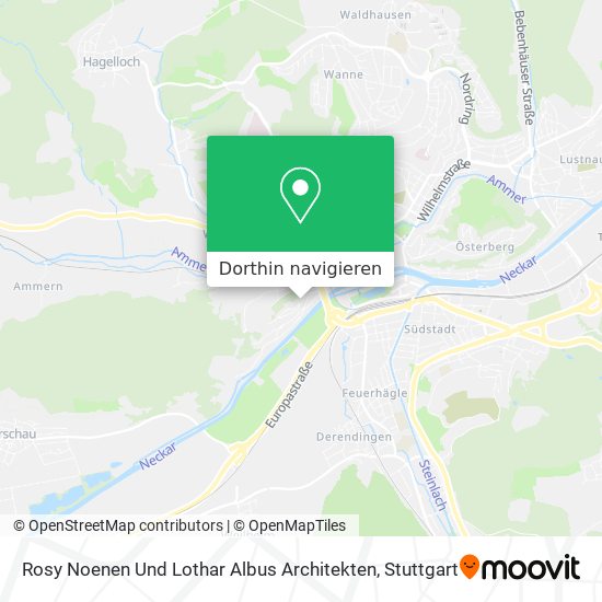 Rosy Noenen Und Lothar Albus Architekten Karte