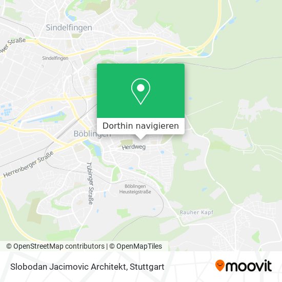 Slobodan Jacimovic Architekt Karte