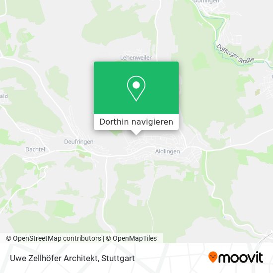 Uwe Zellhöfer Architekt Karte