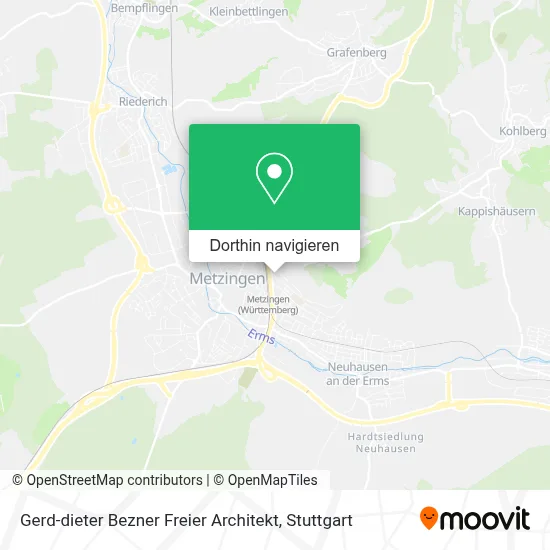 Gerd-dieter Bezner Freier Architekt Karte