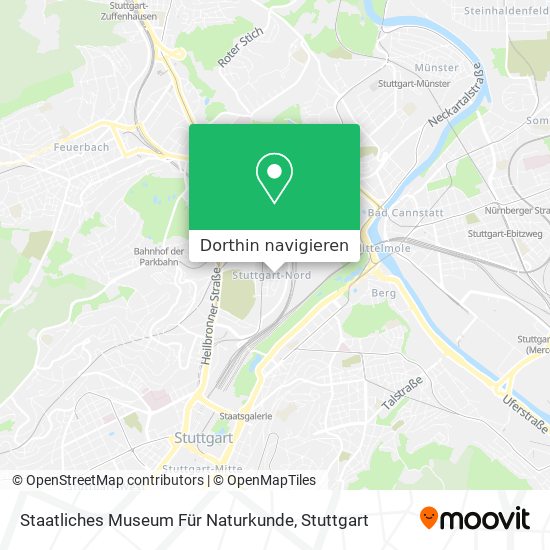 Staatliches Museum Für Naturkunde Karte