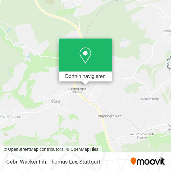 Gebr. Wacker Inh. Thomas Lux Karte