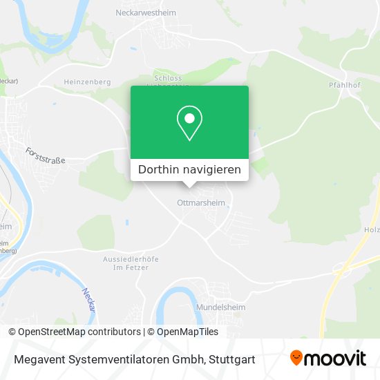 Megavent Systemventilatoren Gmbh Karte