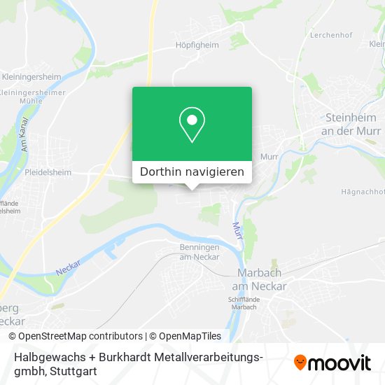 Halbgewachs + Burkhardt Metallverarbeitungs-gmbh Karte