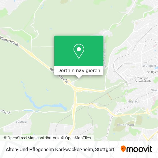 Alten- Und Pflegeheim Karl-wacker-heim Karte