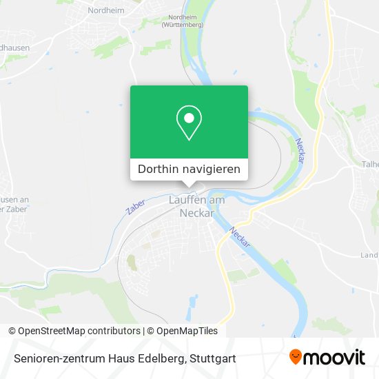 Senioren-zentrum Haus Edelberg Karte