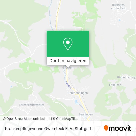 Krankenpflegeverein Owen-teck E. V. Karte