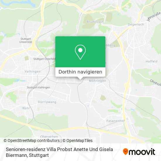 Senioren-residenz Villa Probst Anette Und Gisela Biermann Karte