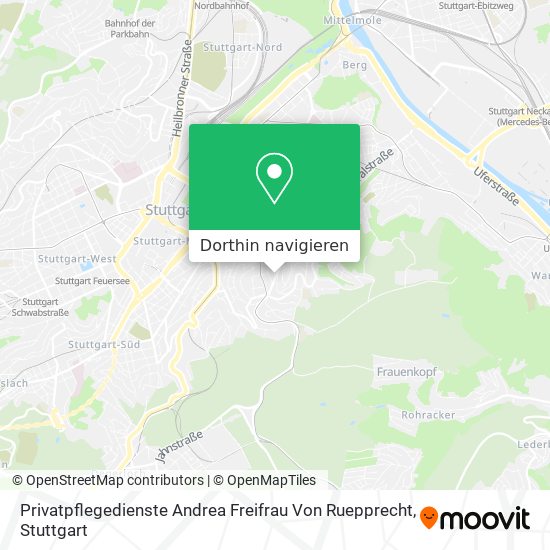 Privatpflegedienste Andrea Freifrau Von Ruepprecht Karte