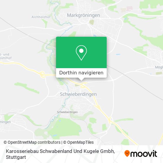 Karosseriebau Schwabenland Und Kugele Gmbh Karte
