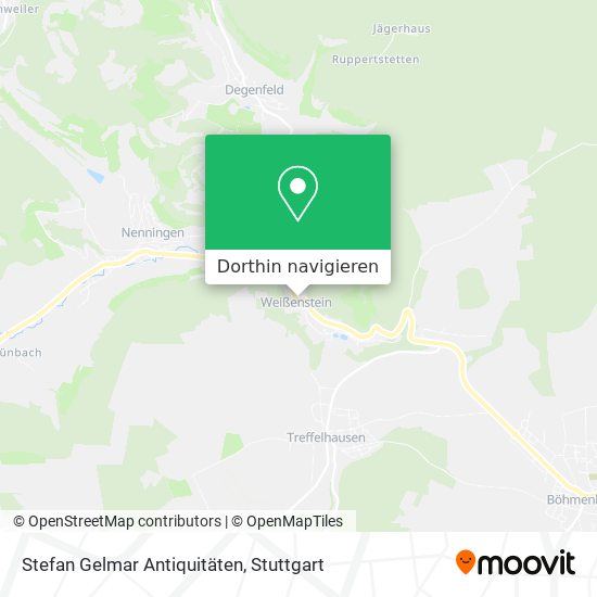 Stefan Gelmar Antiquitäten Karte