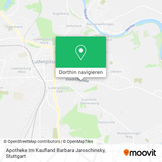Apotheke Im Kaufland Barbara Jaroschinsky Karte