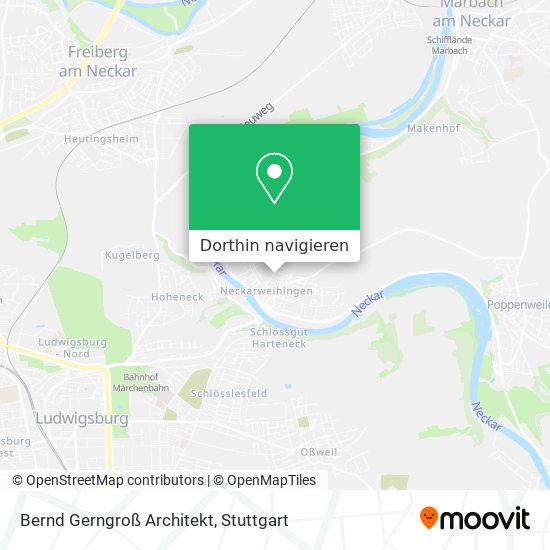 Bernd Gerngroß Architekt Karte