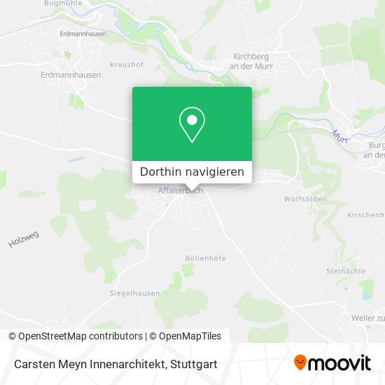 Carsten Meyn Innenarchitekt Karte
