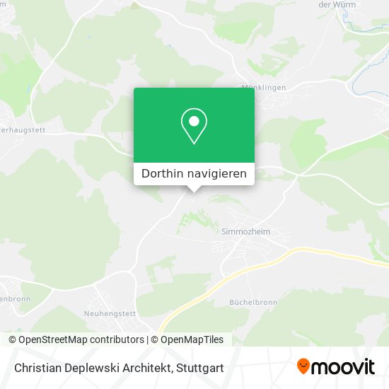 Christian Deplewski Architekt Karte
