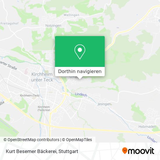 Kurt Besemer Bäckerei Karte