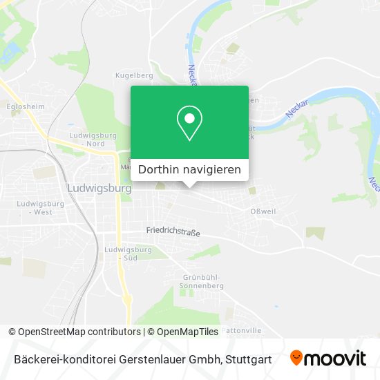 Bäckerei-konditorei Gerstenlauer Gmbh Karte
