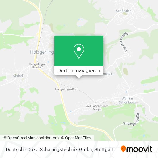 Deutsche Doka Schalungstechnik Gmbh Karte