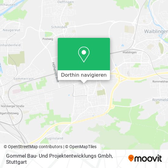 Gommel Bau- Und Projektentwicklungs Gmbh Karte