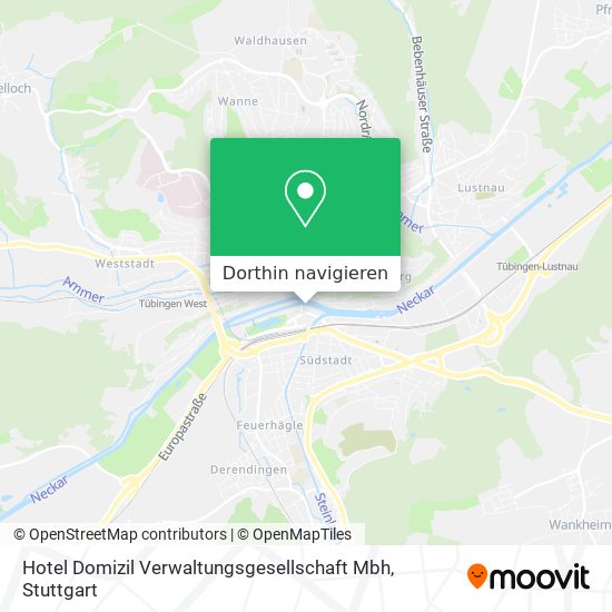 Hotel Domizil Verwaltungsgesellschaft Mbh Karte