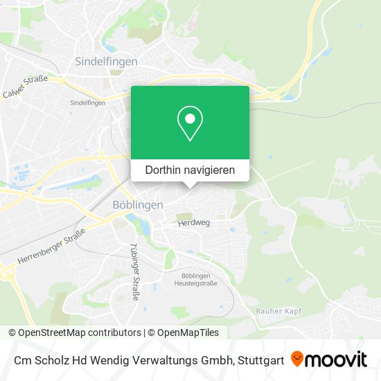 Cm Scholz Hd Wendig Verwaltungs Gmbh Karte