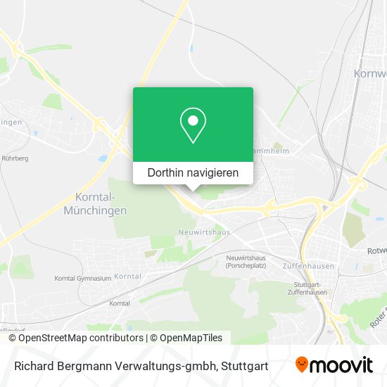 Richard Bergmann Verwaltungs-gmbh Karte