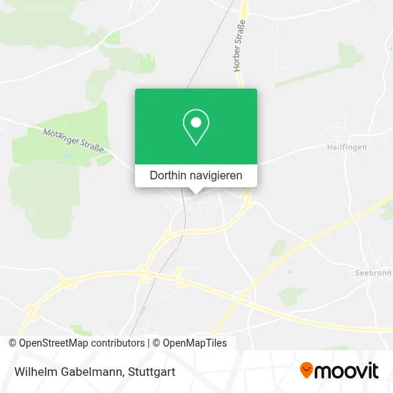 Wilhelm Gabelmann Karte