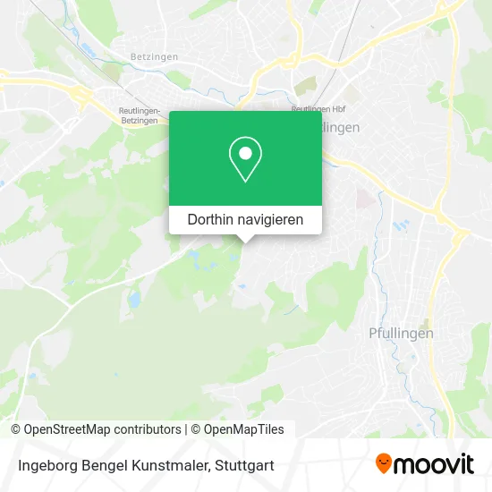 Ingeborg Bengel Kunstmaler Karte