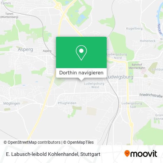 E. Labusch-leibold Kohlenhandel Karte