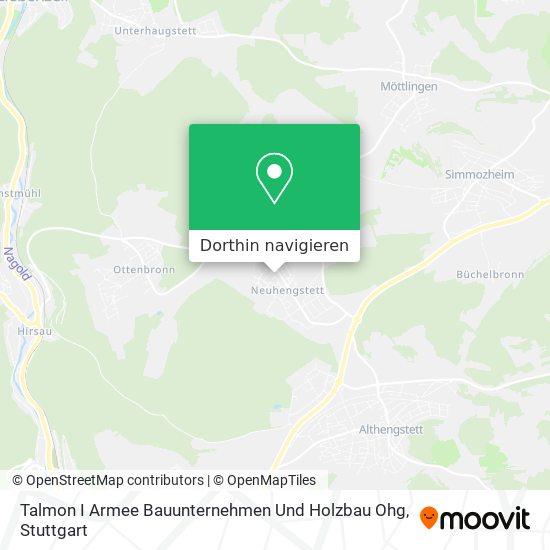 Talmon I Armee Bauunternehmen Und Holzbau Ohg Karte