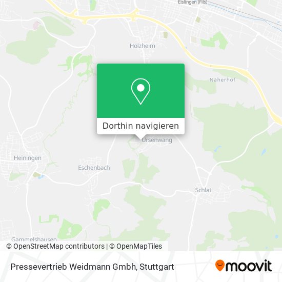 Pressevertrieb Weidmann Gmbh Karte