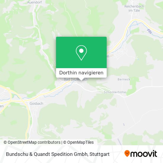 Bundschu & Quandt Spedition Gmbh Karte